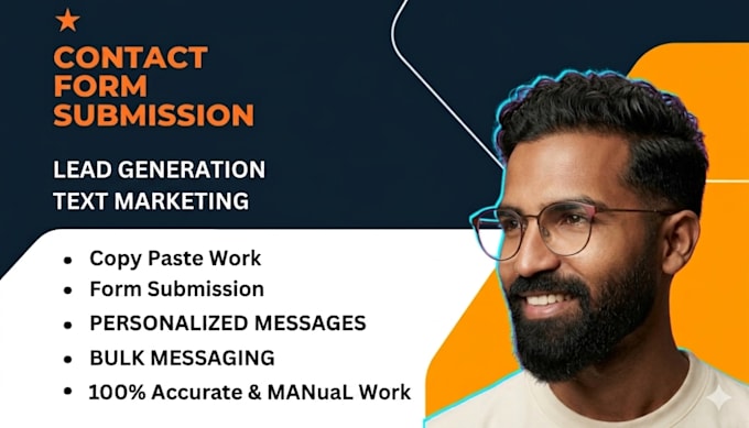 do manual contact form submission and lead generation