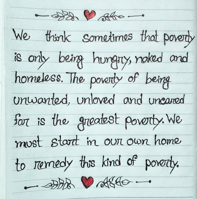 write anything with my beautiful handwriting
