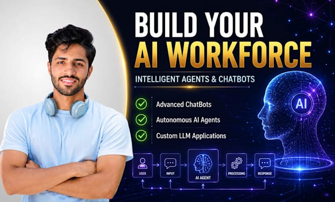 develop a custom ai agent and full stack llm application