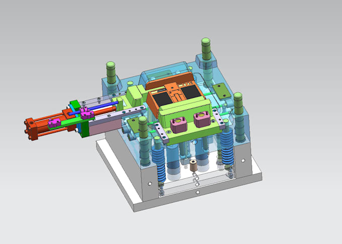 design plastic injection molds using siemens nx and do dfm