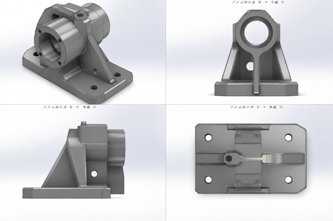do reverse engineering, 3d modelling, modify and fix stl files for 3d printing