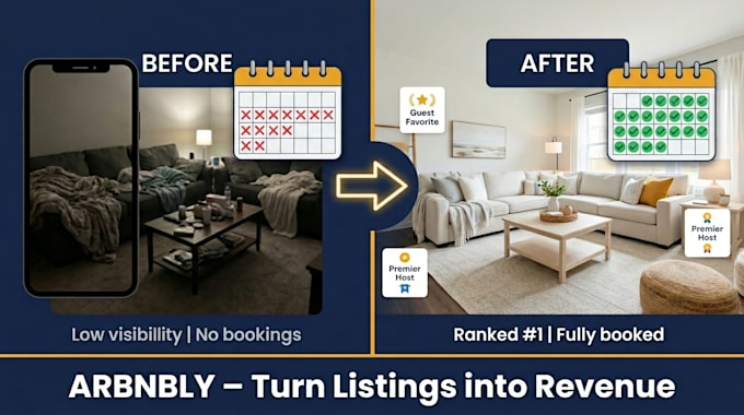 optimize airbnb, vrbo and booking com listings to maximize revenue