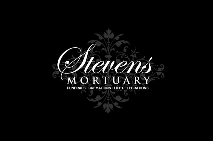 create a respectful funeral logo design