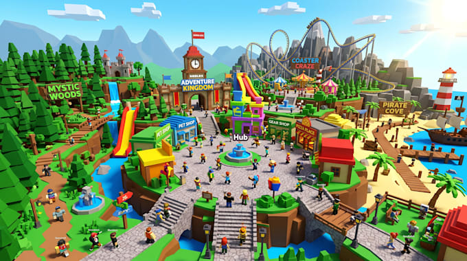 build roblox map, roblox game, roblox gui, animation, 3d model, game development