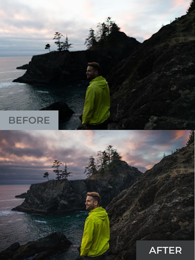 do professional photo editing and color correction