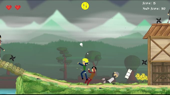 develop a unity 2d mobile game for android and ios