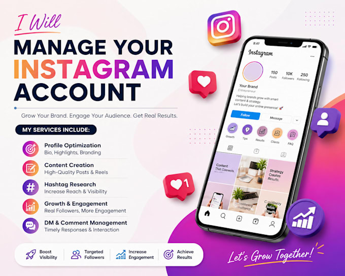 manage your instagram professionly