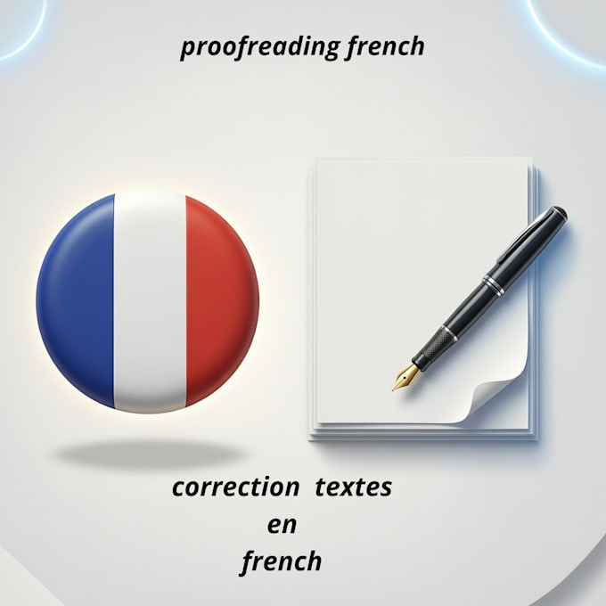 corrige et relire vos textes en francais  et en arabe