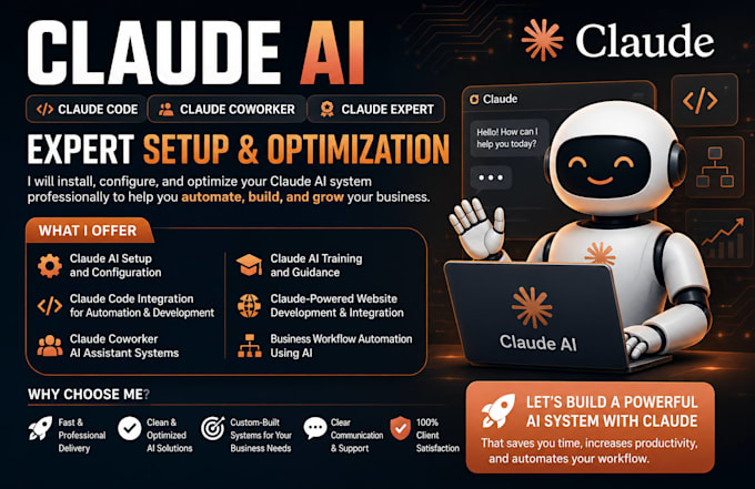 claude ai claude code claude coworker claude trainer claude website expert