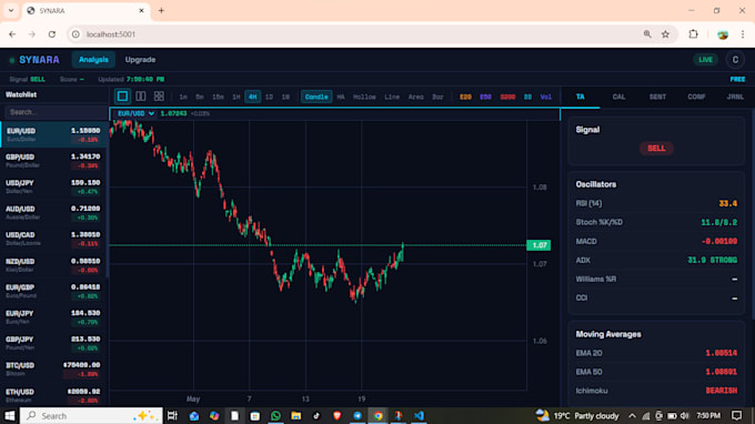create a custom trading bot in python