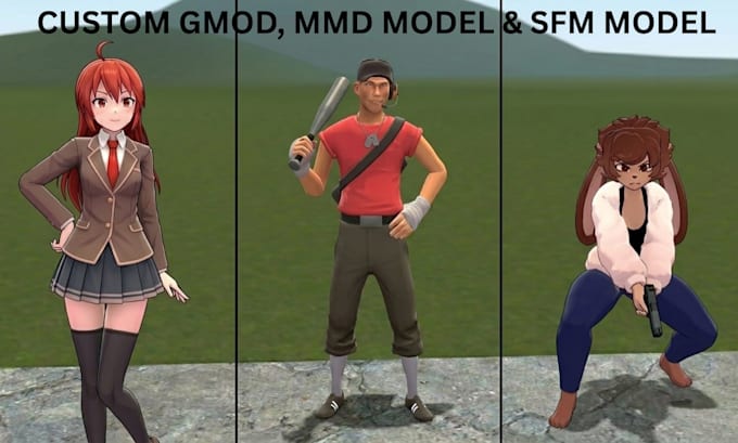 port garry mod, mmd model left4 dead2 cssgo map sfm model gmod aka tf2 fivem