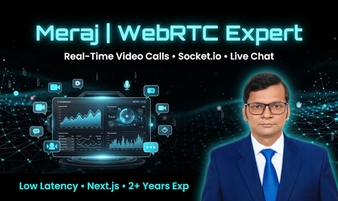 build realtime web apps with webrtc, socketio and nextjs
