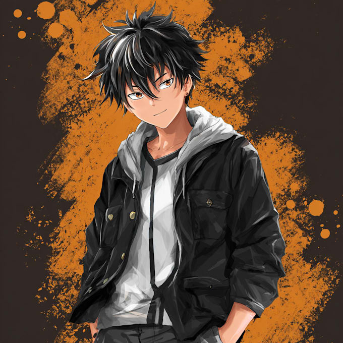 draw any sfw character in anime style