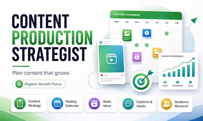 be your content production strategist
