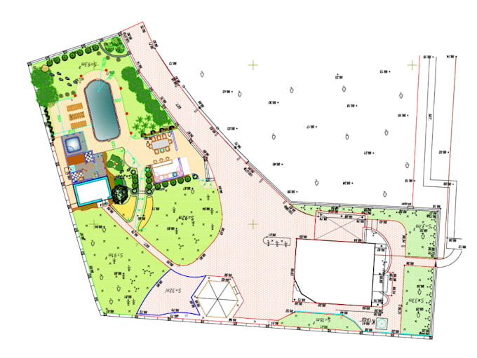 do architectural site plan and real estate site plan render