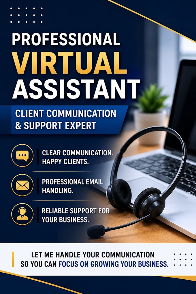 manage professional b2b client communication and be your personal VA