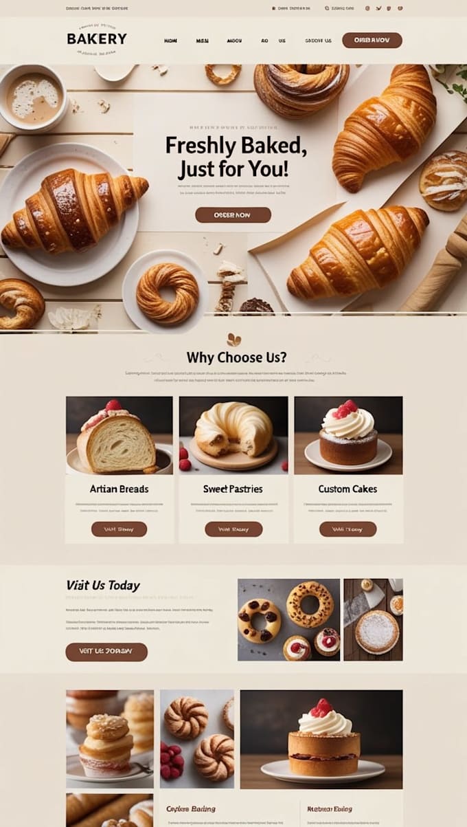 build a modern luxury business website