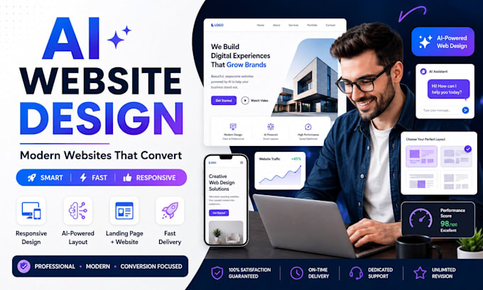 develop ai website, ai web application, ai saas app, ai app