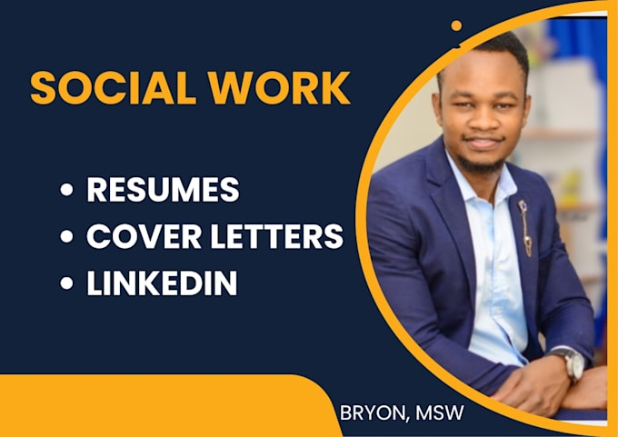 write ats optimized social work resume, cover letter, linkedin, interview prep