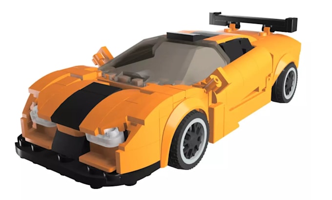 design a custom lego moc, 3d model with PDF instructions and bricklink part list