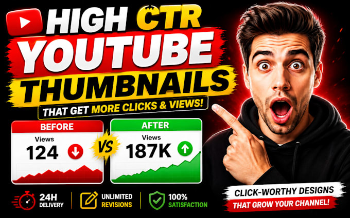design clickable youtube thumbnails that boost views