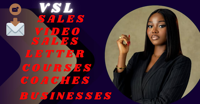 create a high converting vsl video sales letter for your funnel or online course