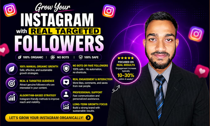 be your instagram organic growth manager