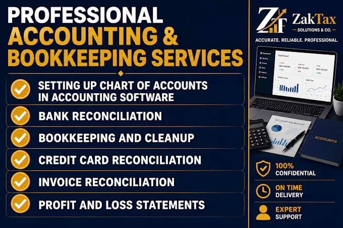 do saudi bookkeeping in quickbooks, xero, zoho books and vat reconciliation