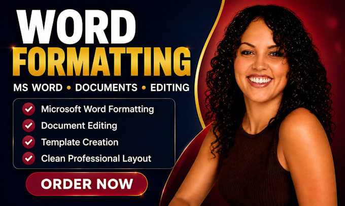 format and edit microsoft word documents layout for a clean professional look