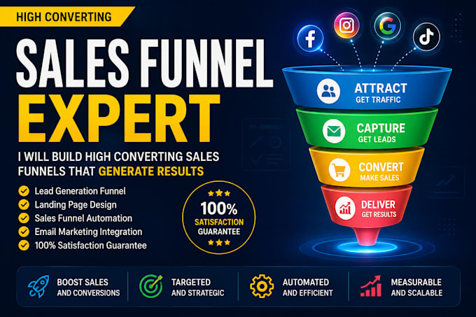 create a real estate funnel that generate qualified lead