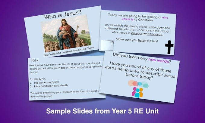 create engaging educational resources and lesson slides