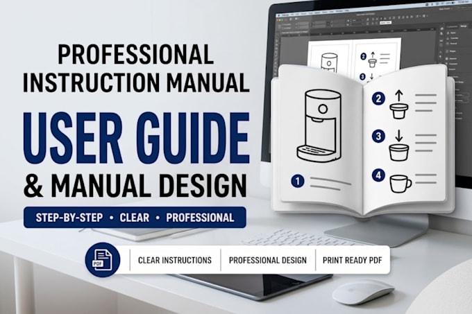 design custom industrial equipment user guide or hardware installation manual