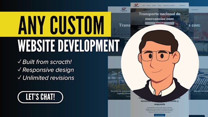 design and build your custom website, full website design and development
