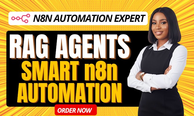 develop n8n automation, ai automation or smart ai rag agents