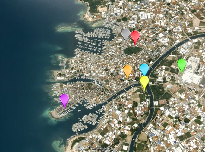 create custom map markers