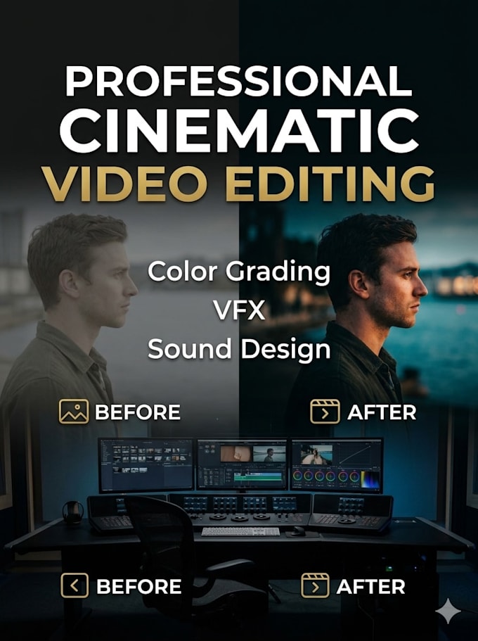 do professional video editing and copywriting