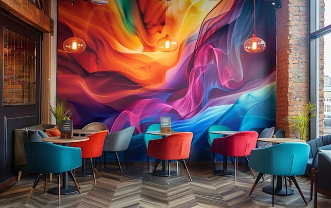 create custom graffiti art designs murals and wall arts