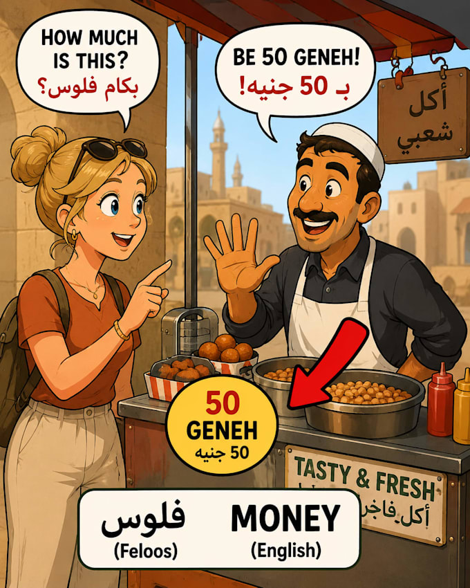 teach you egyptin arabic