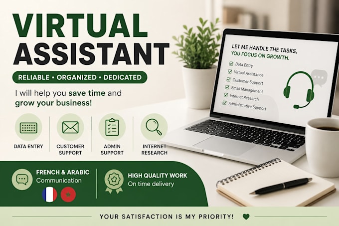 be your virtual assistant for data entry