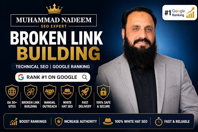 fix broken link building and off page SEO to boost website authority