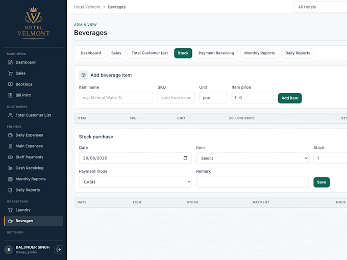 build a scalable saas dashboard with backend apis