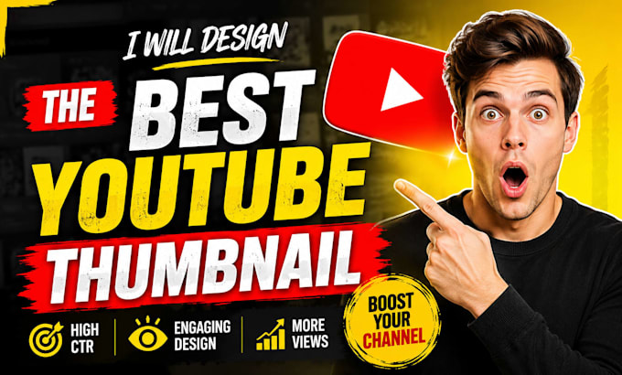 design the best youtube thumbnail