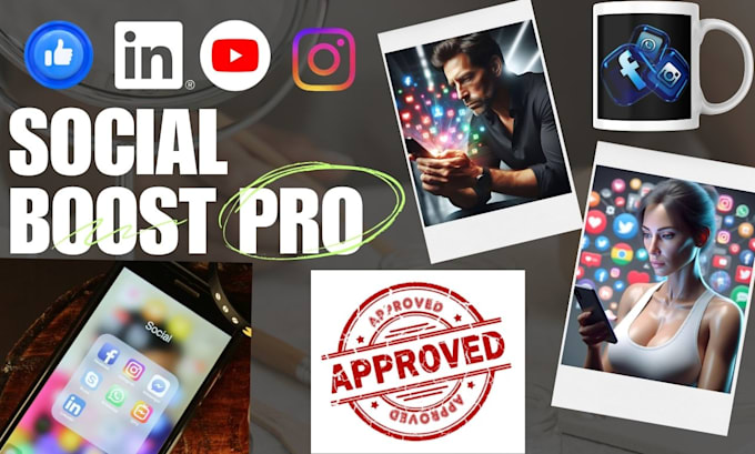 make professional social media post designs