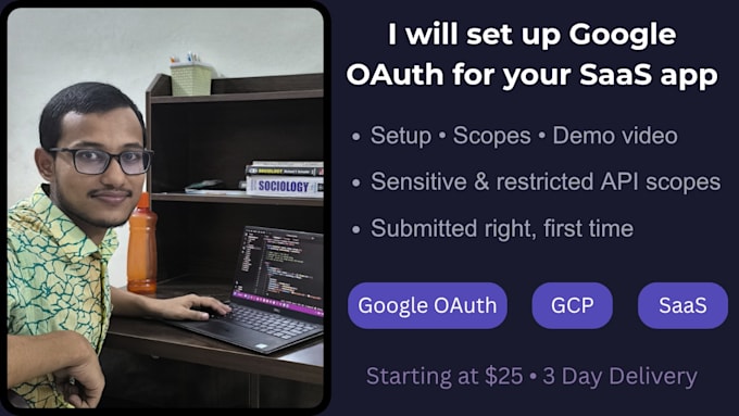 set up google oauth verification for your saas app
