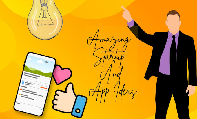 create detailed startup and app ideas for you