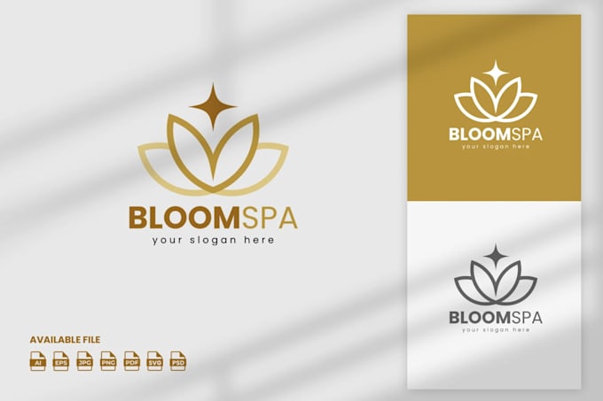 design modern monoline logo for your brand
