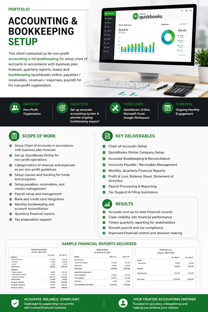do bookkeeping, accounting, tally prime, gst