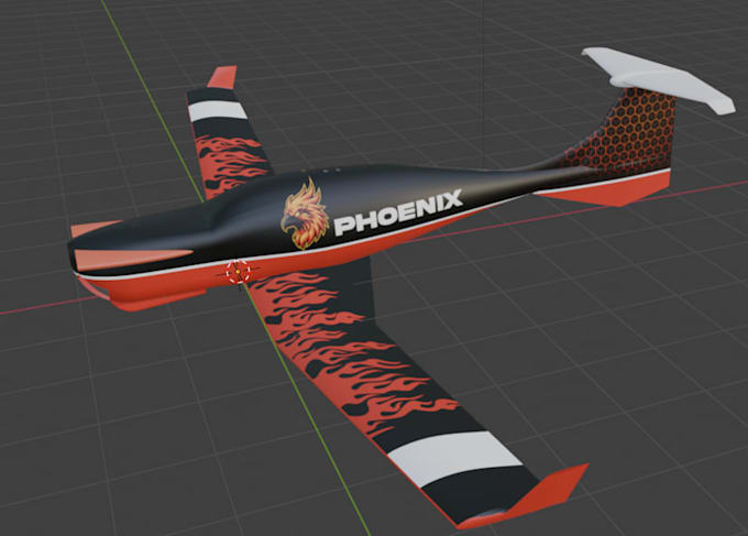 create aircraft and mechanical 3d cad models, rc craft design and graphics wraps