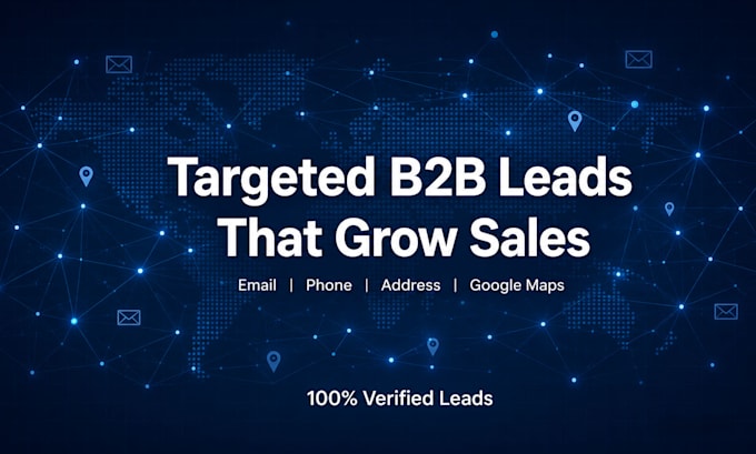 do verified b2b lead generation