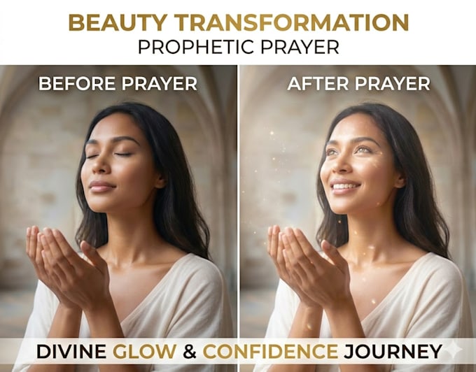do a prophetic prayer for your beauty transformation